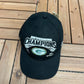 Green Bay Packers 2004 Division Champions Graphic Hat | Strap Back | Vintage 2000s NFL Black Cap |