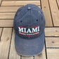 Miami RedHawks Graphic Hat | Metal Clasp | Vintage 1990s College Sports Cap |