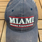 Miami RedHawks Graphic Hat | Metal Clasp | Vintage 1990s College Sports Cap |