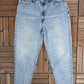 Levi Strauss & Co 550 Relaxed Fit Blue Denim Jeans | Size 34 x 30 | Vintage 2000s Levi's Light Blue Jeans |