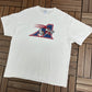 Montreal Alouettes Graphic Tee | Size X-Large | Vintage 2000s CFL Football White T-Shirt |