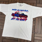 Mid-Canada Auto Graphic Tee | Size X-Large | Vintage 1990s Car Show White T-Shirt |