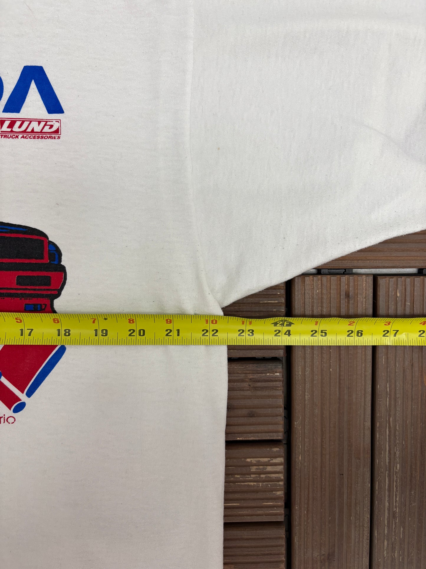 Mid-Canada Auto Graphic Tee | Size X-Large | Vintage 1990s Car Show White T-Shirt |