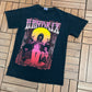 Jimi Hendrix Graphic Tee | Size Small | Vintage 2000s Rock & Roll Black T-Shirt |