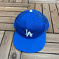 Los Angeles Dodgers Stitched Graphic Hat | Snap Back | Vintage 1990s MLB Baseball Trucker Cap |