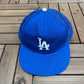 Los Angeles Dodgers Stitched Graphic Hat | Snap Back | Vintage 1990s MLB Baseball Trucker Cap |