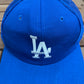 Los Angeles Dodgers Stitched Graphic Hat | Snap Back | Vintage 1990s MLB Baseball Trucker Cap |