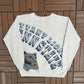 Penn State Nittany Lions Graphic Crewneck | Size Large | Vintage 1990s Grey College Sweater |