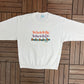 Frank Sinatra Do-Be-Do-Be-Do Graphic Crewneck | Size X-Large | Vintage 1990s Promotional White Sweater |