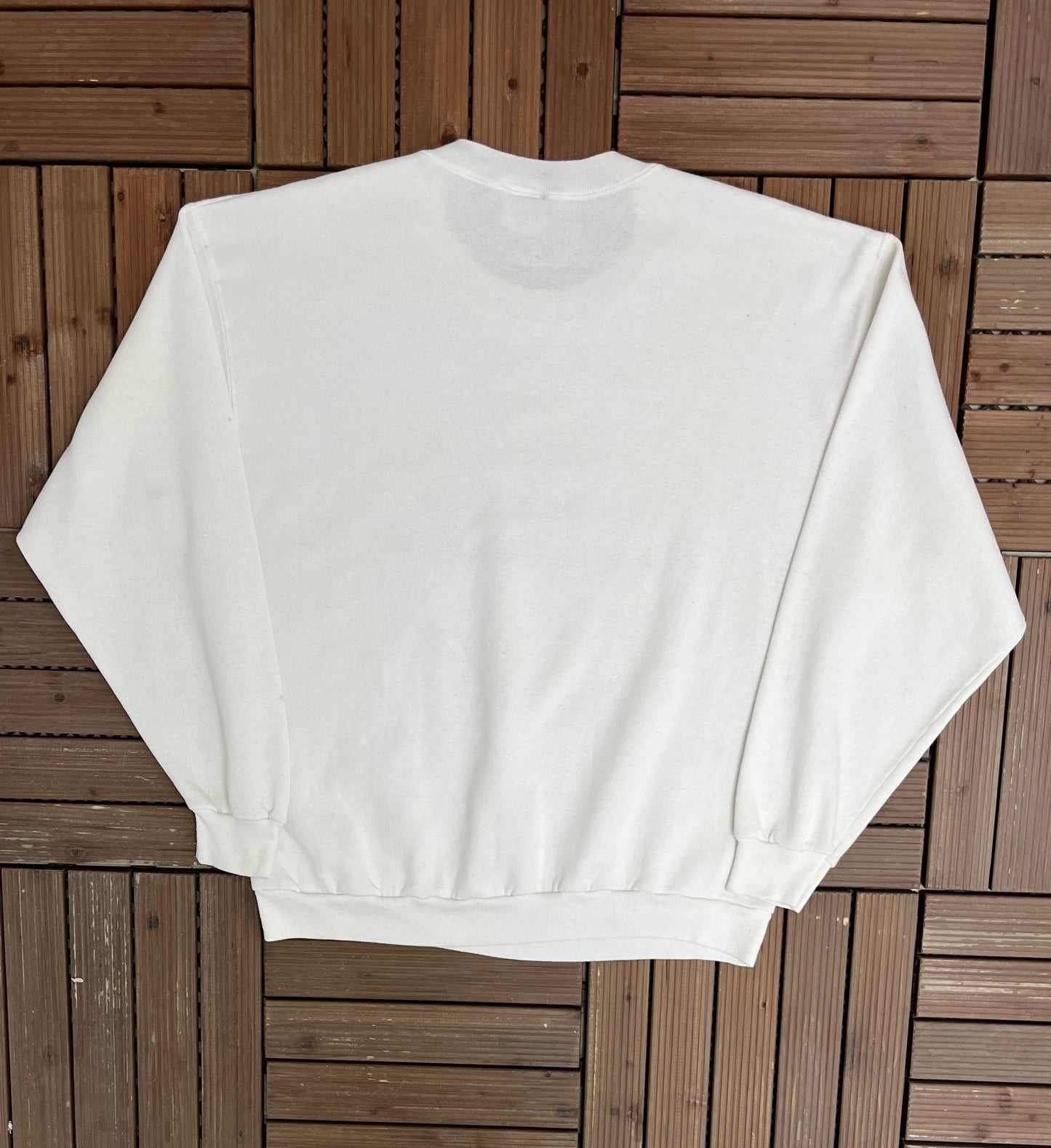 Frank Sinatra Do-Be-Do-Be-Do Graphic Crewneck | Size X-Large | Vintage 1990s Promotional White Sweater |