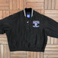 Kentucky Wildcats 1996 Champions Graphic Windbreaker | Size XX-Large | Vintage 1990s College Starter Black Jacket |