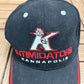 Kannapolis Intimidators Graphic Hat | Strap Back | Vintage 2000s MiLB Baseball Black Cap |