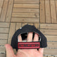 Kannapolis Intimidators Graphic Hat | Strap Back | Vintage 2000s MiLB Baseball Black Cap |