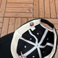 Kannapolis Intimidators Graphic Hat | Strap Back | Vintage 2000s MiLB Baseball Black Cap |