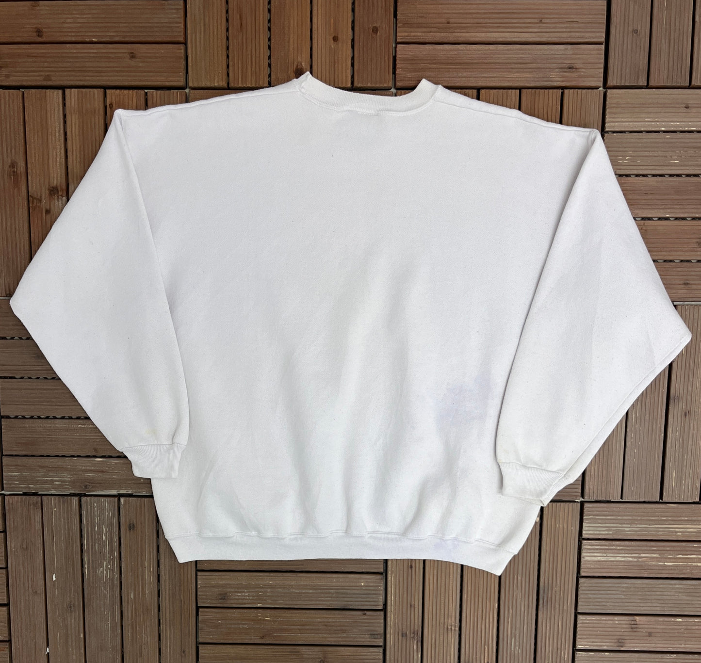 Keep On Bringin' 'Em HBO Graphic Crewneck | Size XX-Large | Vintage 1990s Promotional White Sweater |