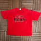 Cincinnati Reds Graphic Tee | Size XX-Large | Vintage 2000s MLB Baseball Red T-Shirt |