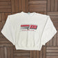 Super Bowl XXII Graphic Crewneck | Size X-Large | Vintage 1980s NFL Football White Sweater |