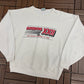 Super Bowl XXII Graphic Crewneck | Size X-Large | Vintage 1980s NFL Football White Sweater |