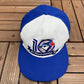 Toronto Blue Jays 10th Anniversary Graphic Hat | Snap Back | Vintage 1980s MLB Baseball White Cap |