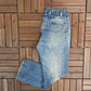 Levi Strauss & Co 505 Regular Fit Denim Jeans | Size 36 x 30 | Vintage 1990s Levi's Blue Jeans |