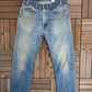 Levi Strauss & Co 505 Regular Fit Denim Jeans | Size 36 x 30 | Vintage 1990s Levi's Blue Jeans |