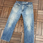 Levi Strauss & Co 505 Regular Fit Denim Jeans | Size 36 x 30 | Vintage 1990s Levi's Blue Jeans |