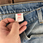 Levi Strauss & Co 505 Regular Fit Denim Jeans | Size 36 x 30 | Vintage 1990s Levi's Blue Jeans |