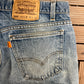 Levi Strauss & Co 505 Regular Fit Denim Jeans | Size 36 x 30 | Vintage 1990s Levi's Blue Jeans |