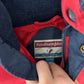 Molson Canadian Beer Graphic Windbreaker | Size X-Large | Vintage 1990s Promotional Red Jacket |