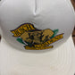 Busch Gardens Tampa, Florida Graphic Hat | Snap Back | Vintage 1990s Promotional White Cap |