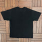 Molson Canadian Rocks Graphic Tee | Size X-Large | Vintage 1990s Single Stitch Alcohol Promotional Black T-Shirt |