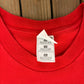 Detroit Red Wings Two In A Row Stanley Cup Champions Graphic Tee | Size X-Large | Vintage 1990s NHL Hockey Red T-Shirt |