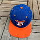 Tampa Bay Devil Rays Durham Bulls Graphic Hat | Snap Back | Vintage 1990s MiLB Baseball Blue Cap |