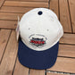 Super Bowl XXXIV Graphic Hat | Snap Back | Vintage 1990s NFL Football White Cap |