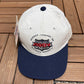 Super Bowl XXXIV Graphic Hat | Snap Back | Vintage 1990s NFL Football White Cap |