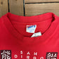 San Diego Zoo Giant Pandas Graphic Tee | Size Large | Vintage 1990s Single Stitch Promotional Red T-Shirt |