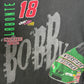 Bobby Labonte Interstate Batteries Graphic Tee | Size Large | Vintage 1990s Black Racing T-Shirt |