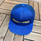 Winnipeg Blue Bombers Graphic Hat | Snap Back | Vintage 1990s CFL Football Blue Cap |