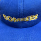 Winnipeg Blue Bombers Graphic Hat | Snap Back | Vintage 1990s CFL Football Blue Cap |