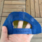 Winnipeg Blue Bombers Graphic Hat | Snap Back | Vintage 1990s CFL Football Blue Cap |