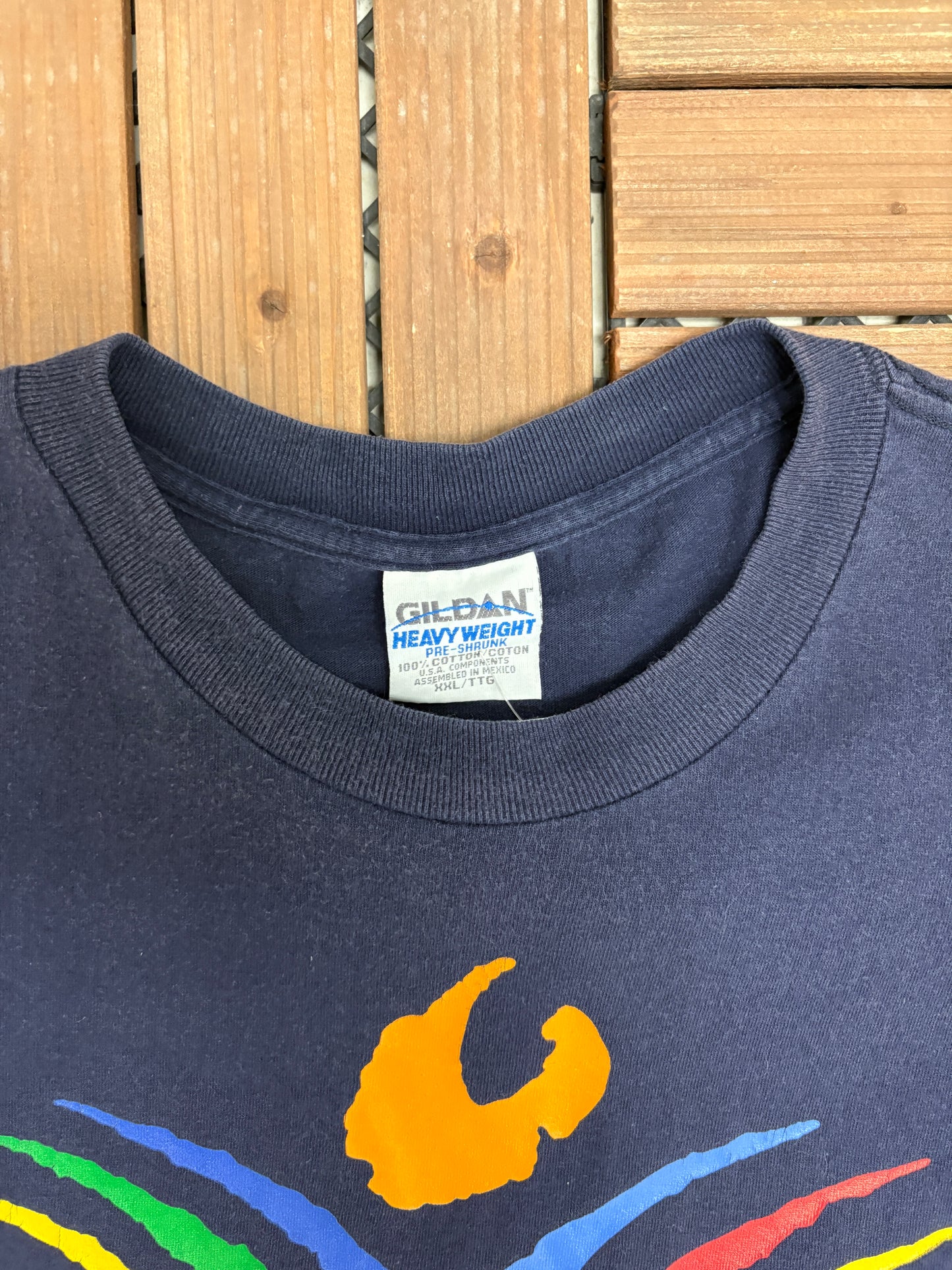 Winnipeg Pan-Am Games '99 Graphic Tee | Size XX-Large | Vintage 1990s Promotional Blue T-Shirt |