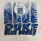Duke Blue Devils Graphic Tee | Size Medium | Vintage 1990s College Basketball Grey Long Sleeve T-Shirt |