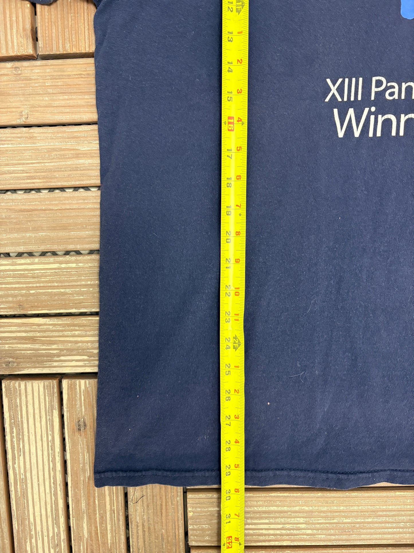 Winnipeg Pan-Am Games '99 Graphic Tee | Size XX-Large | Vintage 1990s Promotional Blue T-Shirt |