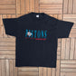 Detroit Pistons Embroidered Graphic Tee | Size X-Large | Vintage 1990s NBA Basketball Black T-Shirt |