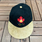 Team Canada Atlanta 1996 Olympics Hat | Metal Clasp | Vintage 1990s Black Cap |