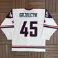 Team USA Matt Grzelcyk Hockey Jersey | Size X-Large | Vintage 2000s NHL Hockey White Jersey |