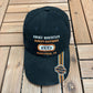 Smoky Mountains Harley Davidson Graphic Hat | Strap Back | Vintage 2000s Biker Motorcycle Black Cap |