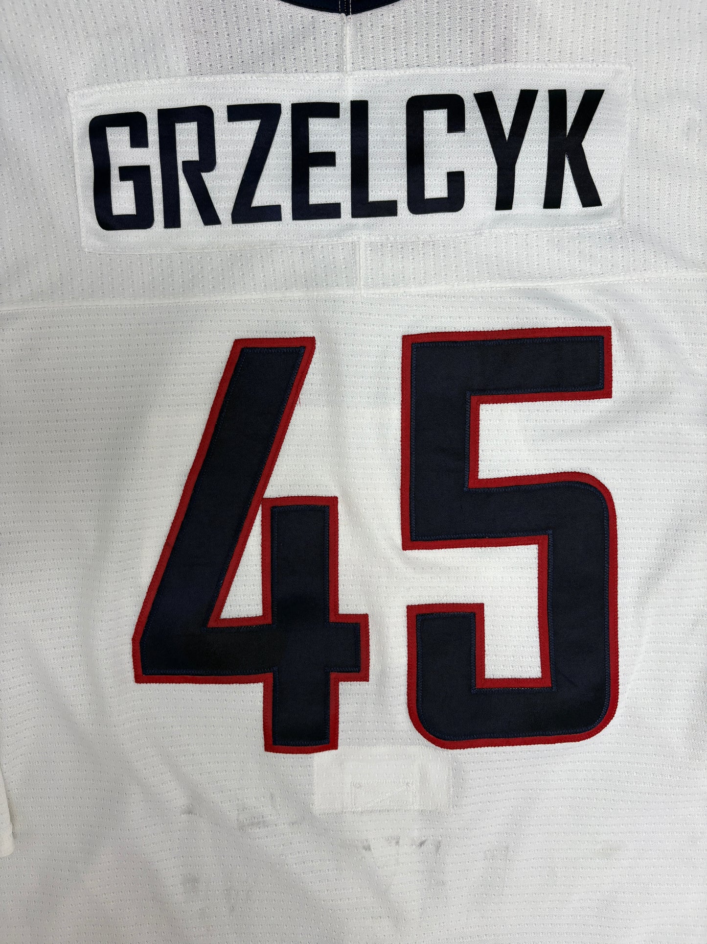 Team USA Matt Grzelcyk Hockey Jersey | Size X-Large | Vintage 2000s NHL Hockey White Jersey |
