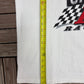 You Can't Stop What You Can't Catch Bud Racing Graphic Tee | Size Large | Vintage 2000s White NASCAR Racing T-Shirt |