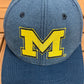 Michigan Wolverines National Champions 1997 Graphic Hat | Snap Back | Vintage 1990s College Blue Cap |